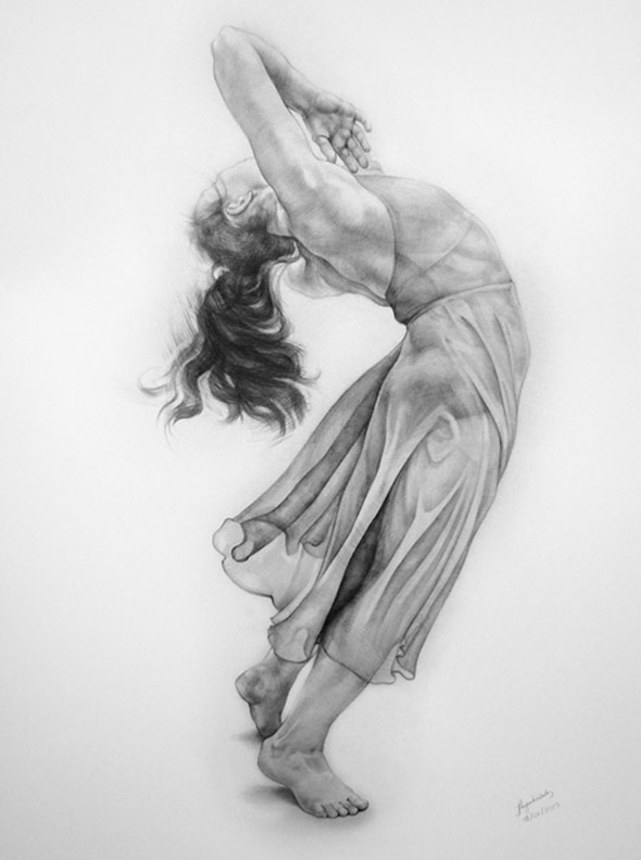 Cute Man And Woman Ballet Sketch Pencil Drawings for Kids