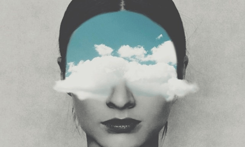Donne, nuvole e fiori nei collage surreali di Fajar P. Domingo