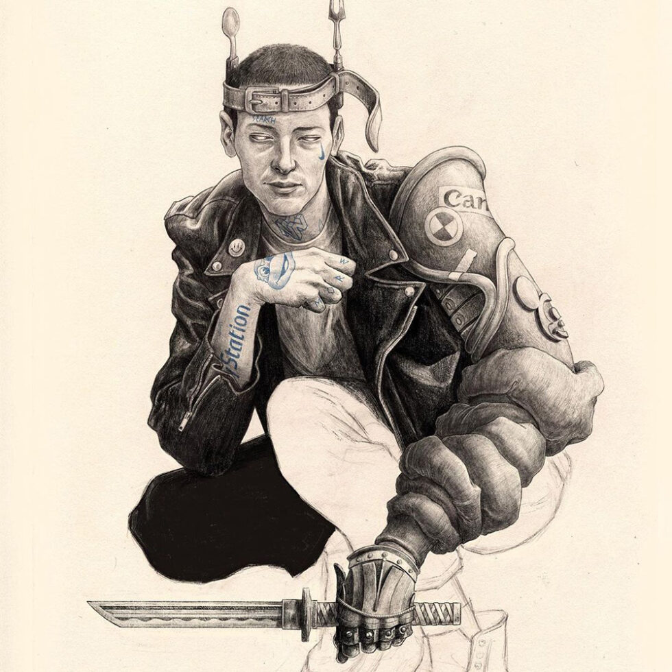 Neoclassicismo E Pop Culture Si Incontrano Nei Disegni Decadenti Di neoclassicismo-e-pop-culture-si-incontrano-nei-disegni-decadenti-di