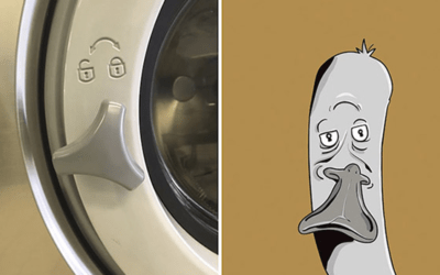 Keith Larsen disegna i personaggi buffi che si nascondono negli oggetti