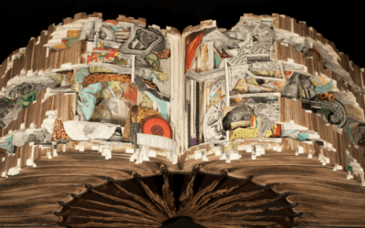 Il libri diventano intricate e meravigliose sculture nelle mani di Brian Dettmer