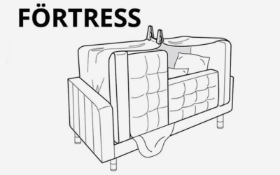 IKEA ha pubblicato le istruzioni per realizzare 6 diverse capanne e fortini da appartamento