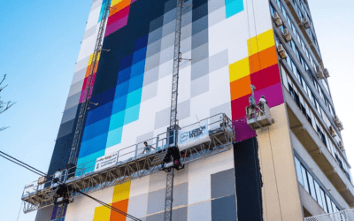 Felipe Pantone: lo street artist d’avanguardia che “virtualizza” il paesaggio urbano