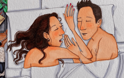 Illustrazioni oneste che raccontano i retroscena della vita di coppia: Amanda Oleander