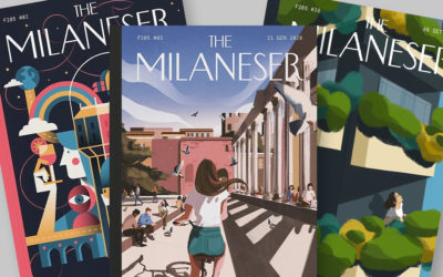 Milano celebrata nelle copertine di una rivista che non c’è: The Milaneser