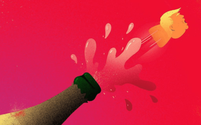 Una raccolta di illustrazioni sulla sconfitta di Trump