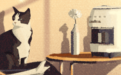 Il segreto del vero espresso italiano in tre illustrazioni tutte da “gustare”