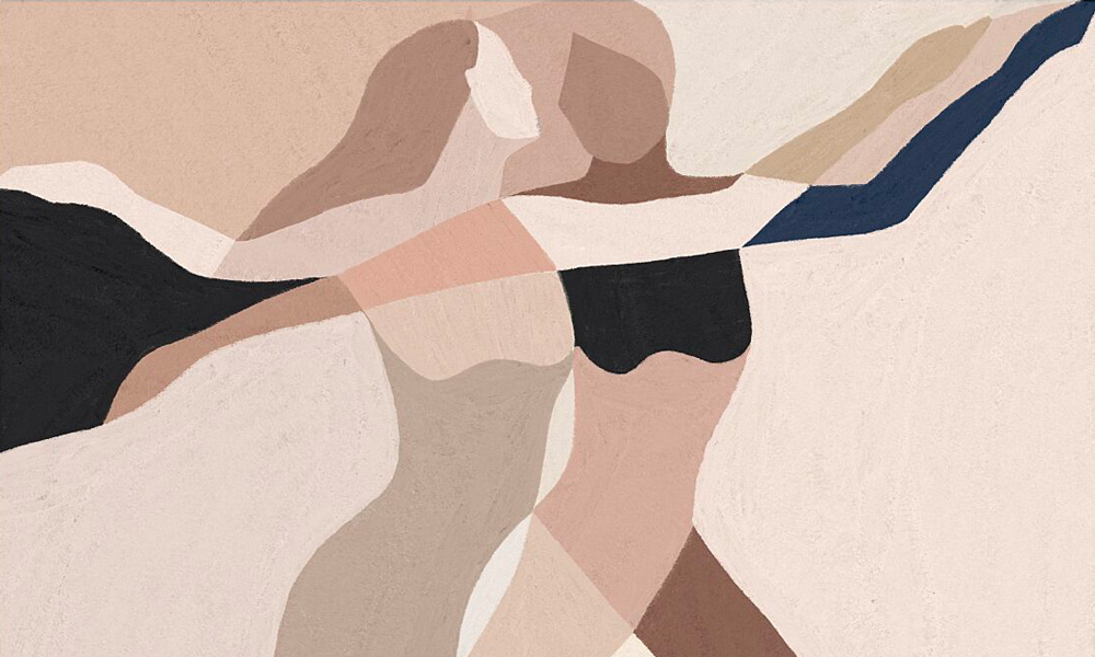 Guardare le illustrazioni di Kit Agar è come fare yoga con gli occhi