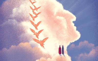 Le copertine di Davide Bonazzi per la nuova edizione della Divina Commedia di Einaudi