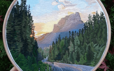 Gli impressionanti ricami a tamburello di Miriam Shimamura