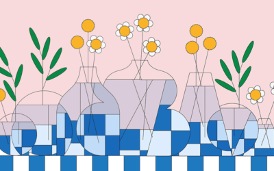 Illustrazioni minimali per trasmettere positività e gioia: Rocìo Egìo