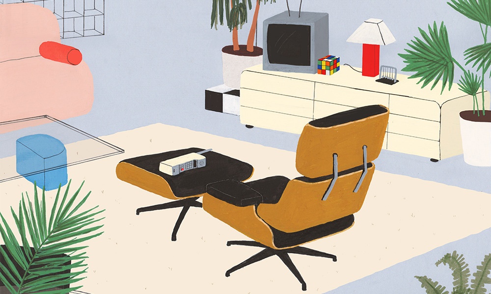 Dettagliate illustrazioni di interni per gli appassionati di design: Lianne Nixon