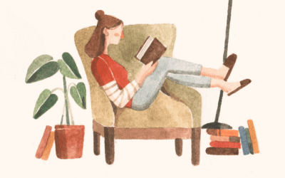 Atmosfere accoglienti e colori caldi negli acquerelli retrò di Lucia de Marco