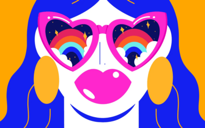 Geometrie retrò e colori pop per celebrare il corpo femminile: intervista ad Azzurroscuro