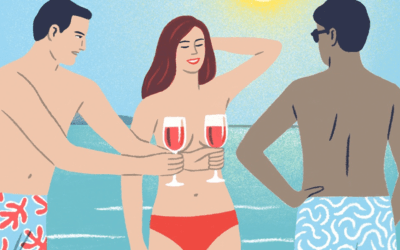 Ritratti di vita surreali e ironici nelle illustrazioni di Anaïs Lefebvre