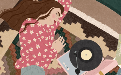 Piccoli momenti di intimità nelle illustrazioni color pastello di Ilenia Zito