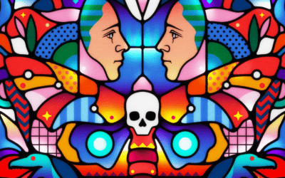 Estetica pop anni ’80 e caleidoscopiche vetrate gotiche: intervista a Van Orton