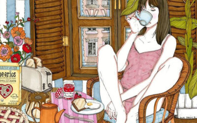 Ana Jarén illustra attimi di vita quotidiana ricchi di dettagli minuziosi