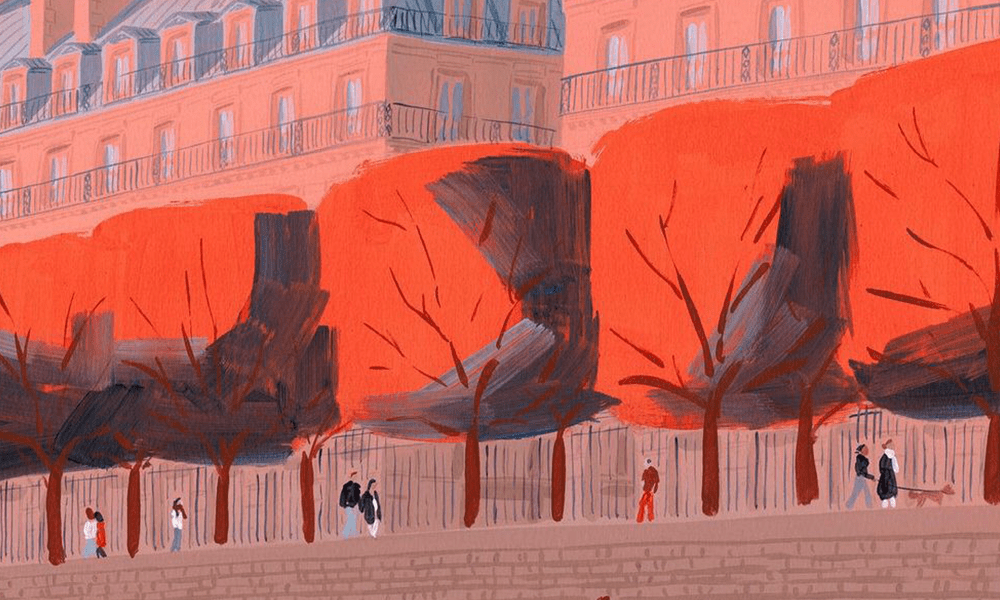 Paesaggi naturali e urbani nelle opere in acrilico di Yukiko Noritake