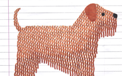 “Chiens”: l’originale raccolta di cani fatti a pennarello di Jochen Gerner