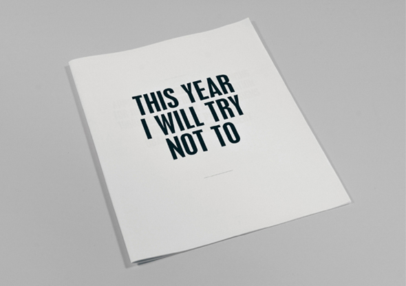 New Years Resolutions for Designers