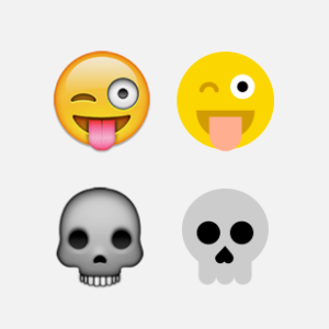 Le Emoji diventano bidimensionali