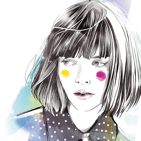 I ritratti femminili di Amandine Comte