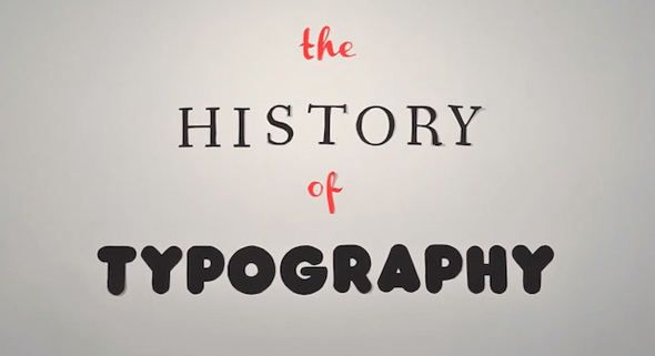 The History of Typography