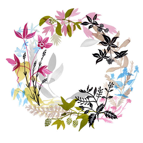 Tra ricami, acquerelli e tempera: Katie Vernon