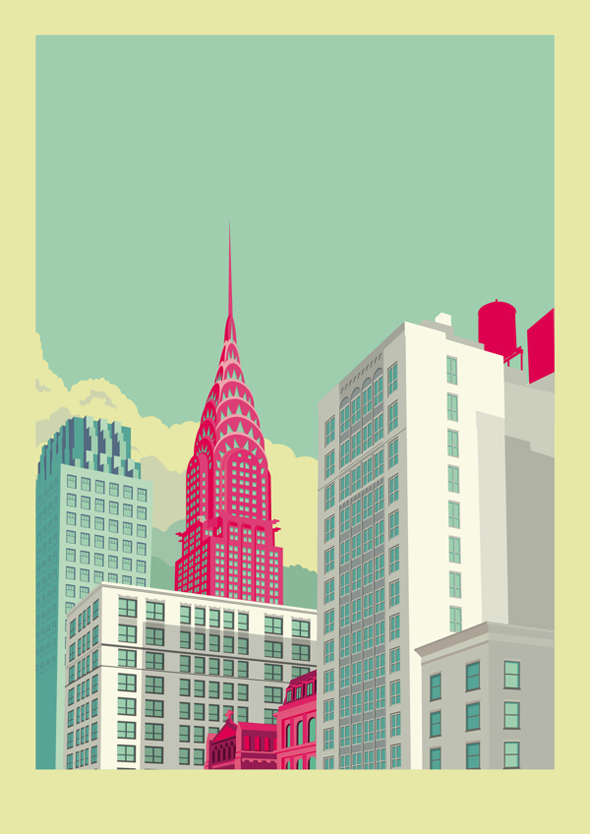 Illustrations of New York