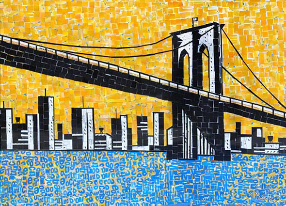 Metrocard Collages