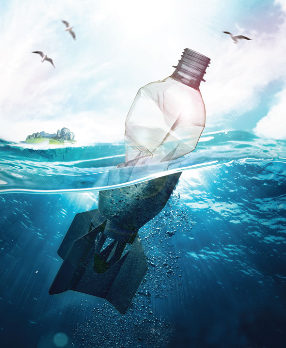 oceani plastica picame wwf plastic bottle bomb